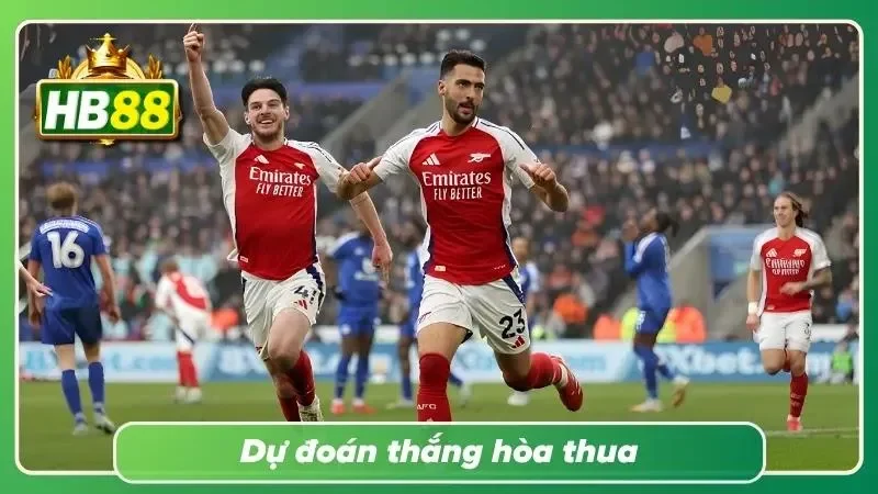 Hình minh họa bảng lựa chọn kết quả cơ bản trước khi trận đấu diễn ra