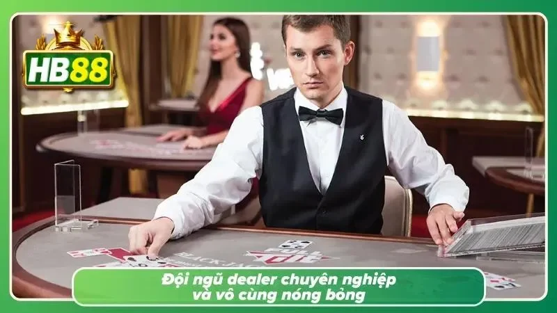 Hình ảnh bàn chơi trực tiếp với phong cách phục vụ chuyên nghiệp và chỉn chu