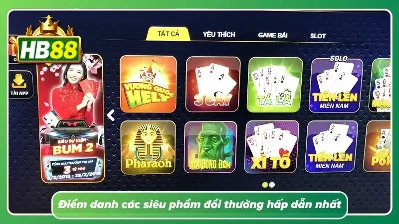 Giới thiệu những trò chơi nổi bật được đông đảo người dùng yêu thích
