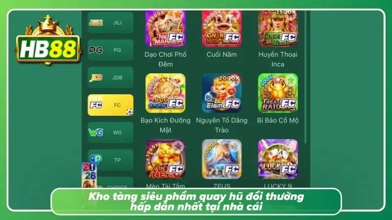 Kho trò chơi đa dạng đáp ứng được nhiều phong cách giải trí khác nhau của nhà cái