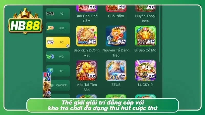 Hệ sinh thái giải trí phong phú đáp ứng nhiều sở thích trải nghiệm khác nhau